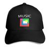 Music Minimal Abstract Art Baseball Cap Hat Unisex For The Sun Unique Hats Fishing Caps Unisex Streetwear Hats Unisex Womens
