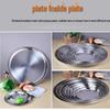 Thickened Stainless Steel Round Plate