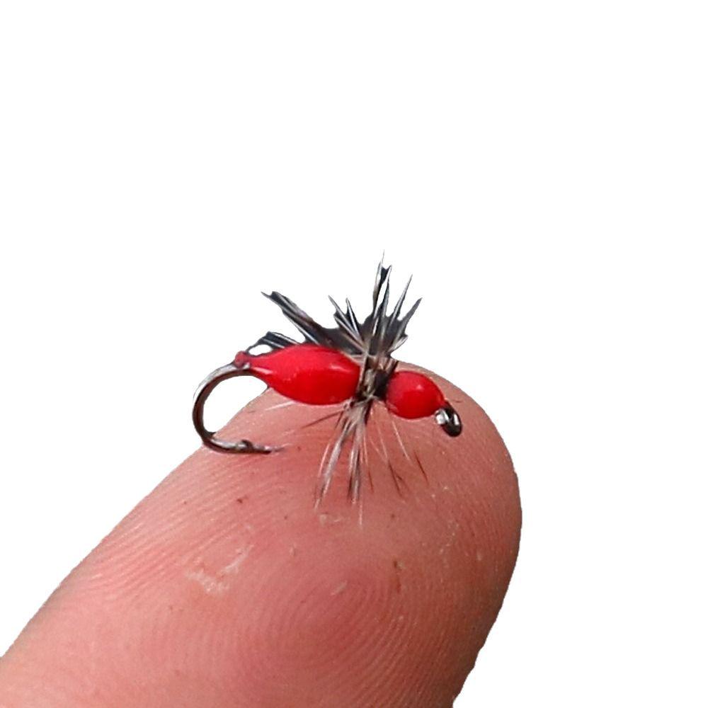 Micro Fishing Fly Hook Set - Bionic Insect Lures for Minnow and Creek Fish