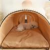 Doghouse Winter Villa Can Be Detached and Washed and Warm  Pet Sleeping Pads  Cat Kennels Dog Kennels Winter Warm and Closed