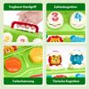 Pop-Up Animal Button Toy for Kids - Montessori Early Educational Cognitive Toy · Motor Skills Training · Ideal Learning Toy for Children
