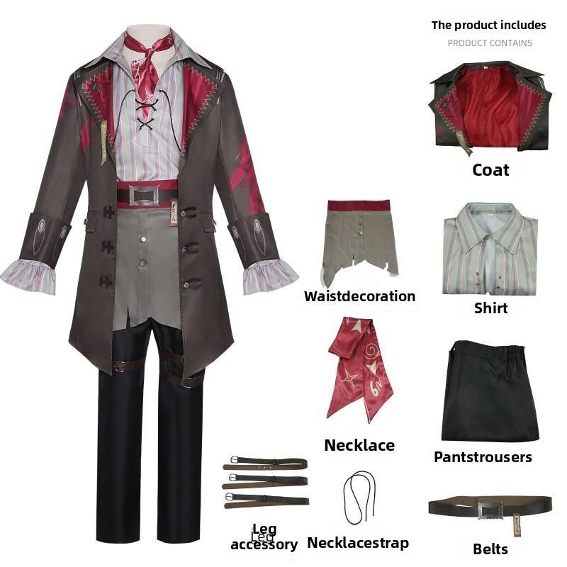Sea Of Remnants Cosplay Costume For Halloween With Polyester Game Stage Attire