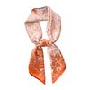 Fashion 70Cm Outer Simulation Silk Square Scarf Korean Thin Plant Flower Silk Scarf Women'S Professional Scarf