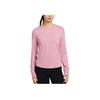 Nike Dri-Fit One Classic Series Breathable Quick-Dry Solid Color Comfortable Soft Long Sleeve T-Shirt Women tops Pink FN2802699