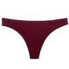 Damen 95% Baumwolle Atmungsaktive Low-Waist Yoga-Tangas