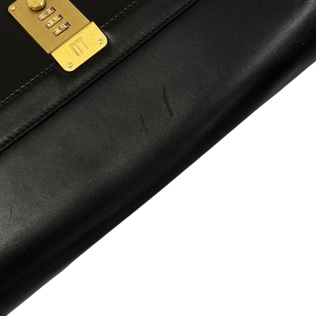 Dunhill Clutch Bag Black Mens Used