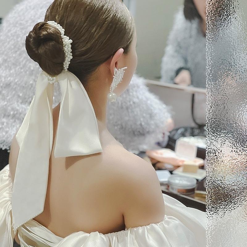 

1 шт., резинки для волос, ленты с широкими краями, жемчужные резинки для волос, аксессуары для пляжного моделирования, повязка на голову