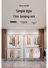Adjustable Double-Layer Steel Clothes Rack for Indoor/Outdoor Use