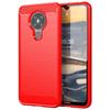 Für Cover Nokia 5.3 Hülle Für Nokia 5.3 Weiche TPU Bumper Kohlefaser Handyhülle Für Nokia XR20 2.4 3.4 5.4 6.2 7.2 8.3 5.3 Fundas
