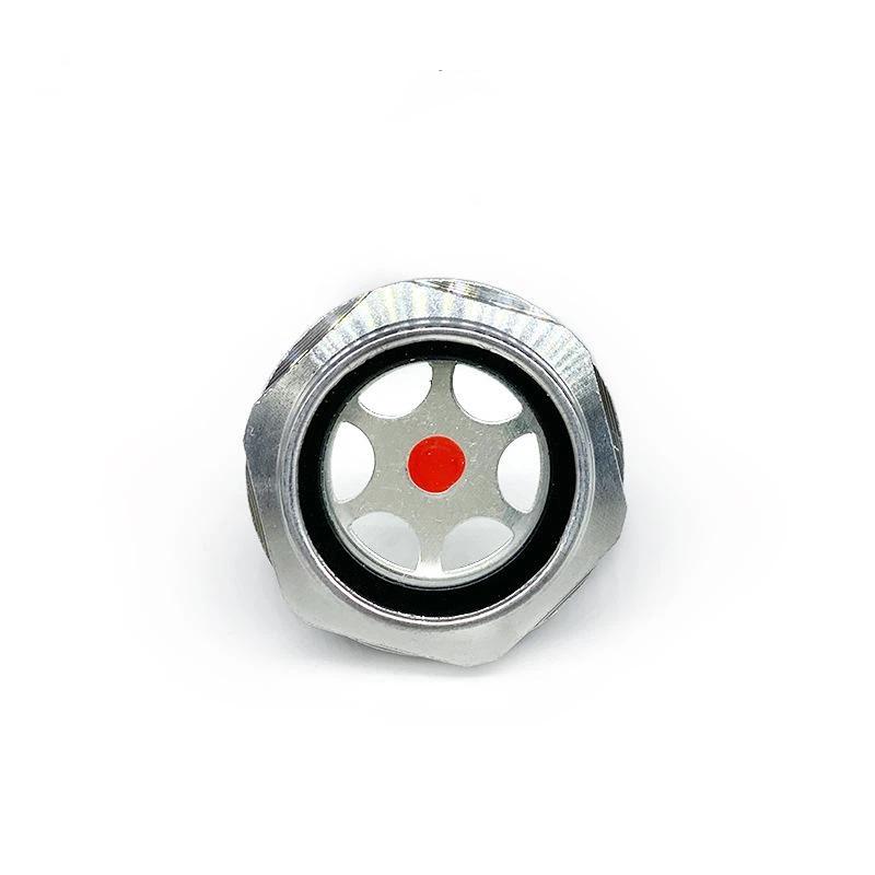 Oliepeilglas 1 ST G1/4 G3/8 G1/2 G3/4 Universele Schroefdraad Gehard Glas Olie Indicator voor Auto Motoronderdelen