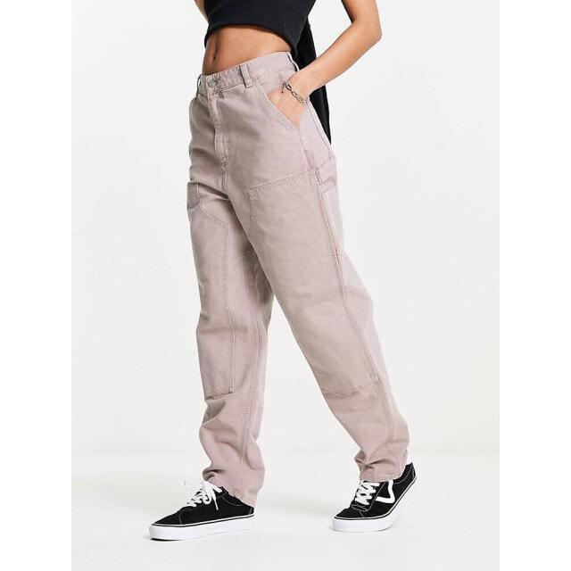 

Розовые брюки плотника с завышенной талией Carhartt WIP amhurst