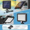 LED Solar Lights Split Wall Lamp Motion Sensor Sunlight Light 3 Mode Outdoor Waterproof Emergency Street Garden Security Light