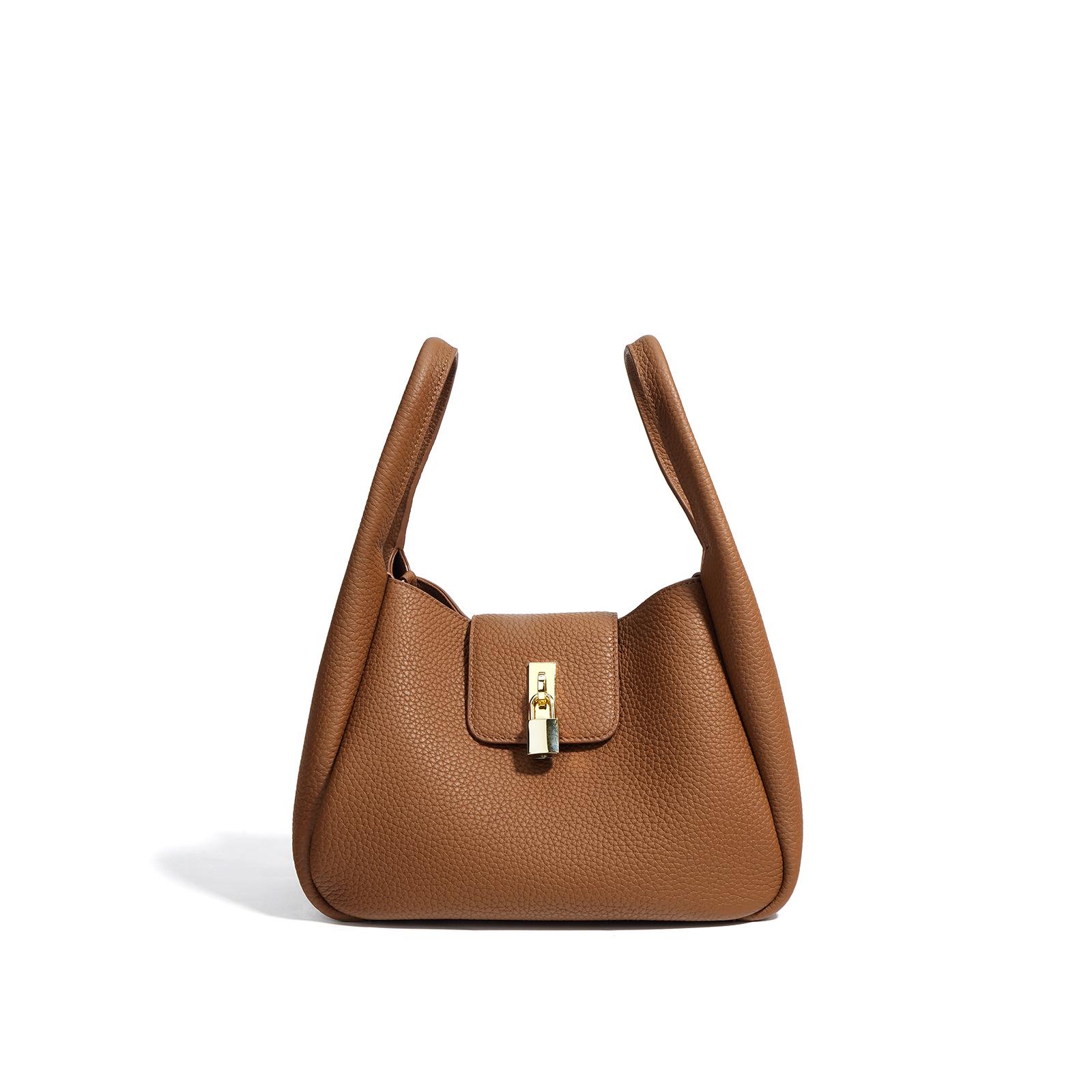 

Женская сумка кроссбоди из высококачественной натуральной кожи - Новая сумка-ведро 2025