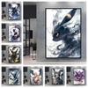 Stylish  Umbreon Decorative High Quality Canvas Painting Available In Multiple Sizes Suitable for Different Home Spaces