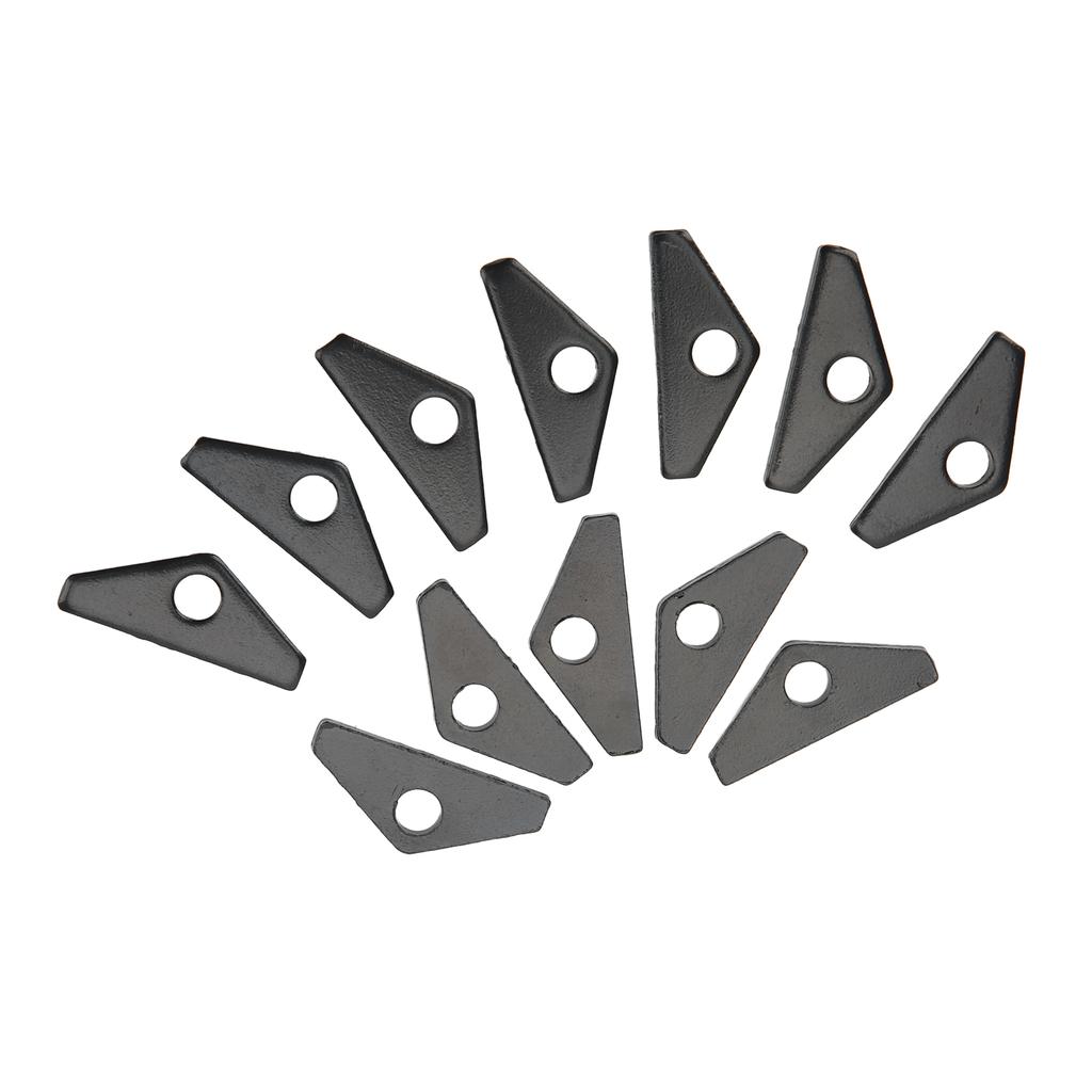 12Pcs Valve Cover Mini Spreader Tabs Replacement for Ford SBF Small Block 289 302 351W Engine