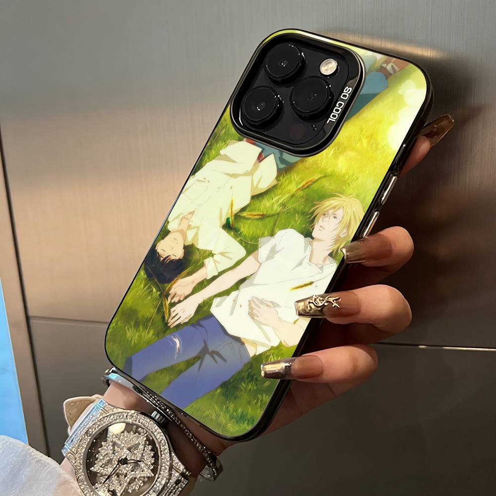 

B-BANANA- FISH Phone Case For IPhone17 16 11 12 13 14 15 16 Pro Max Plus Cover Colored Silver Funda Bumber iPhone16E