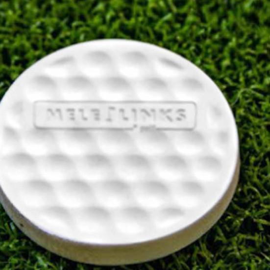 6ks plochých golfových míčků Pomůcka pro nasazování tréninkových míčků Konstrukce voštinové konstrukce Lehké přenosné golfové cvičné míče Příslušenství