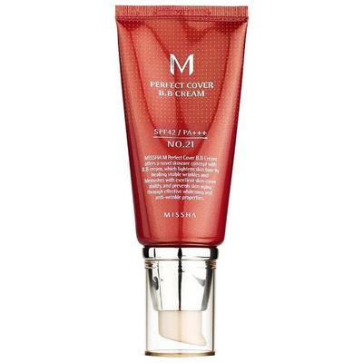 M Perfect Cover BB Cream SPF 42 PA+++ , Make-up, KBeauty, Koreanische Kosmetik, Probe