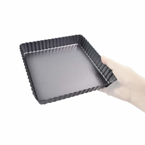 Kai Corporation KAI Square Tart Shape 18cm Bottom Removal Type Kai House Select DL6139