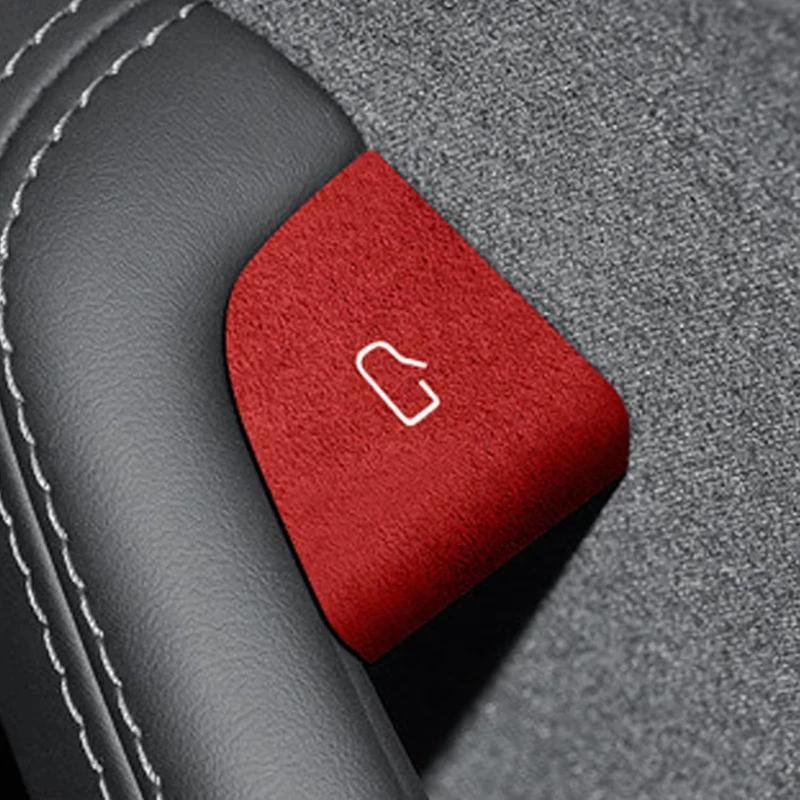 Car Open Door Button Stickers For Tesla Model 1 Y Juniper Highland Armrest Window Lift Button Switch Interior Accessories
