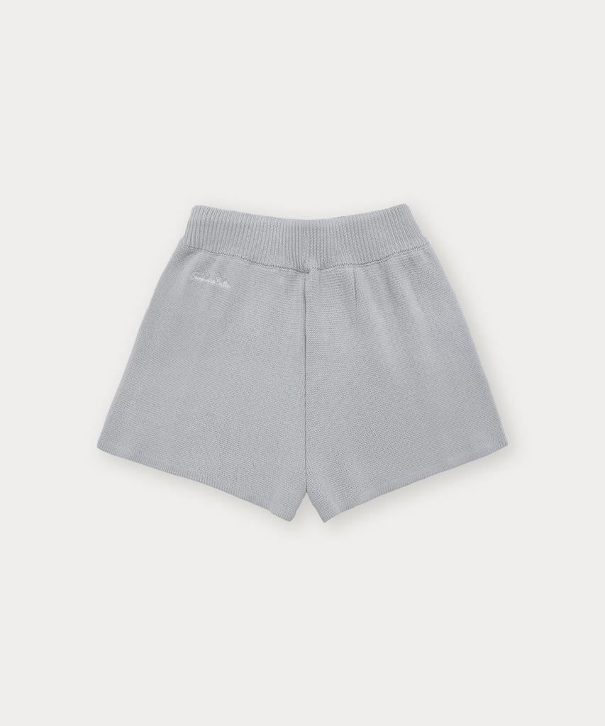 Sseomweeobeoteo Cotton Cable Knit Pants - Light Gray