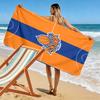 NY Knicks Print Beach Towel, Large Soft Quick Dry Towel for Beach Camping Swimming