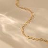 Heart Shaped Gold Plated Minimalist Light Luxury Womens Anklet