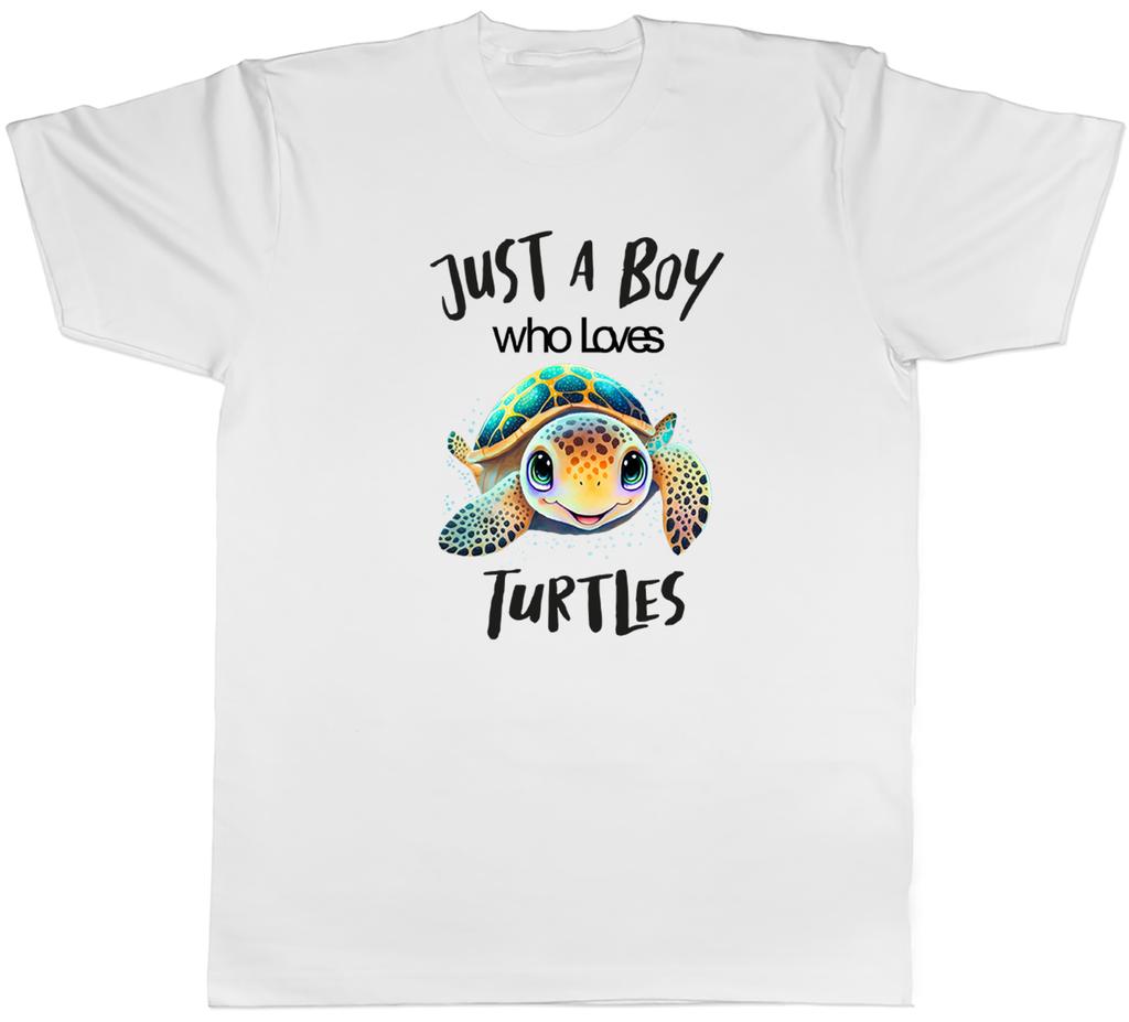 Turtle Unisexs TShirt Boys who Loves Turtles Unisex Tee Gift