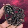 Pietersite Gemstone Pendant Copper Wire Wrapped Jewelry Elegant Octopus Pendant