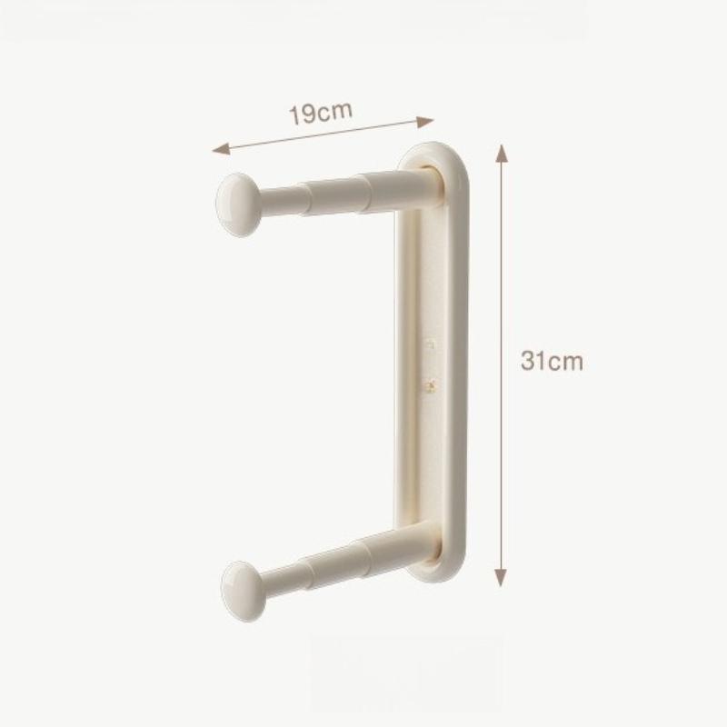 Scalable Clothes Hanger Organizer Wall-Mounted Adjustable Clothes Hangers Storage Rack for Closet Laundry Room