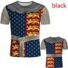 Sommer Herren 3D-Druck Rundhals-T-Shirt