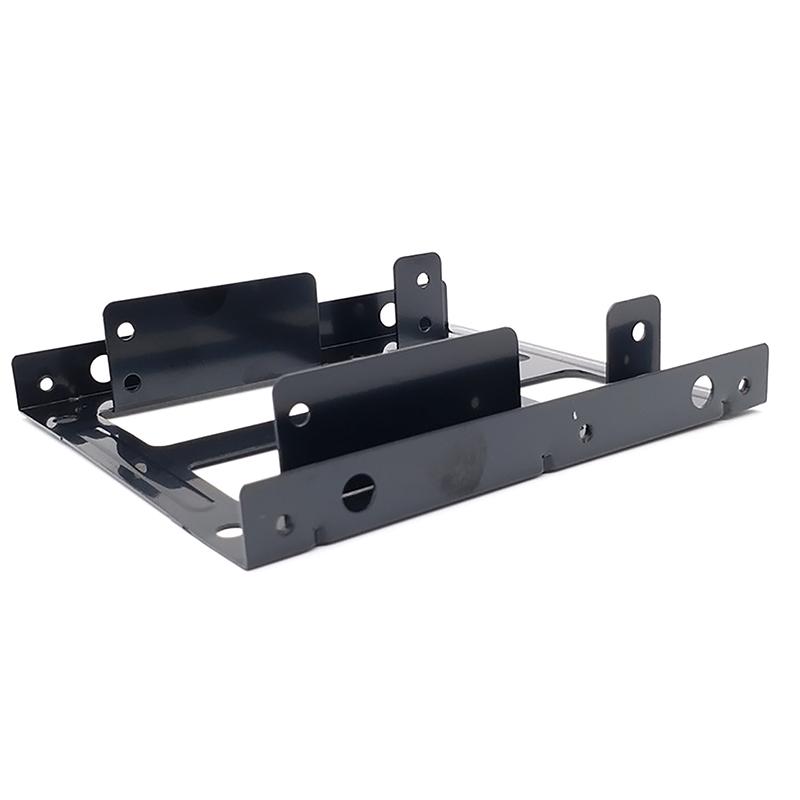 2.5 To 3.5 Hard Disk Bracket Hard Drive Dual Desktop Ssd Mounting Bracket Internal Adapter