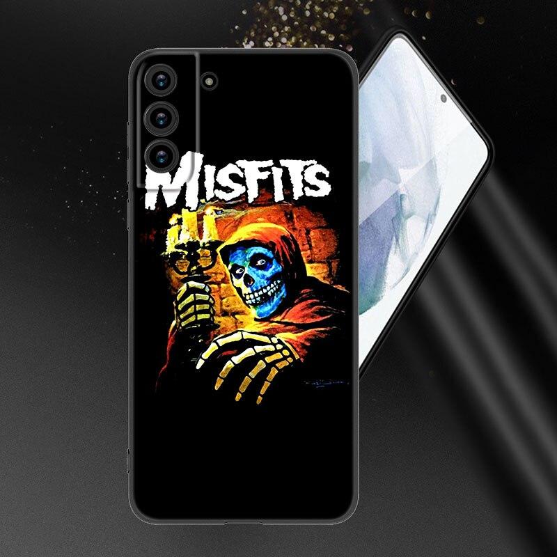 The Misfits Glenn Danzig Phone Case For Samsung Galaxy S20 S21 FE S22 Ultra S10 Lite S10E S9 S8 Plus S7 Edge Soft Black Cover