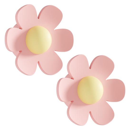 2 ks Silikonový přepadový kroužek do dřezu Snadná instalace Zátka odtoku vany Květinový tvar Zátka přepadu dřezu Hotelové lázeňské příslušenství