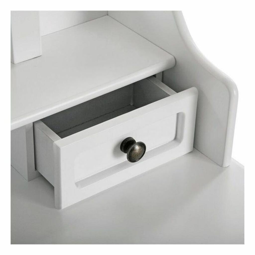 Versa Venus Dressing Table Glass Wood (40 X 146 X 75 Cm)