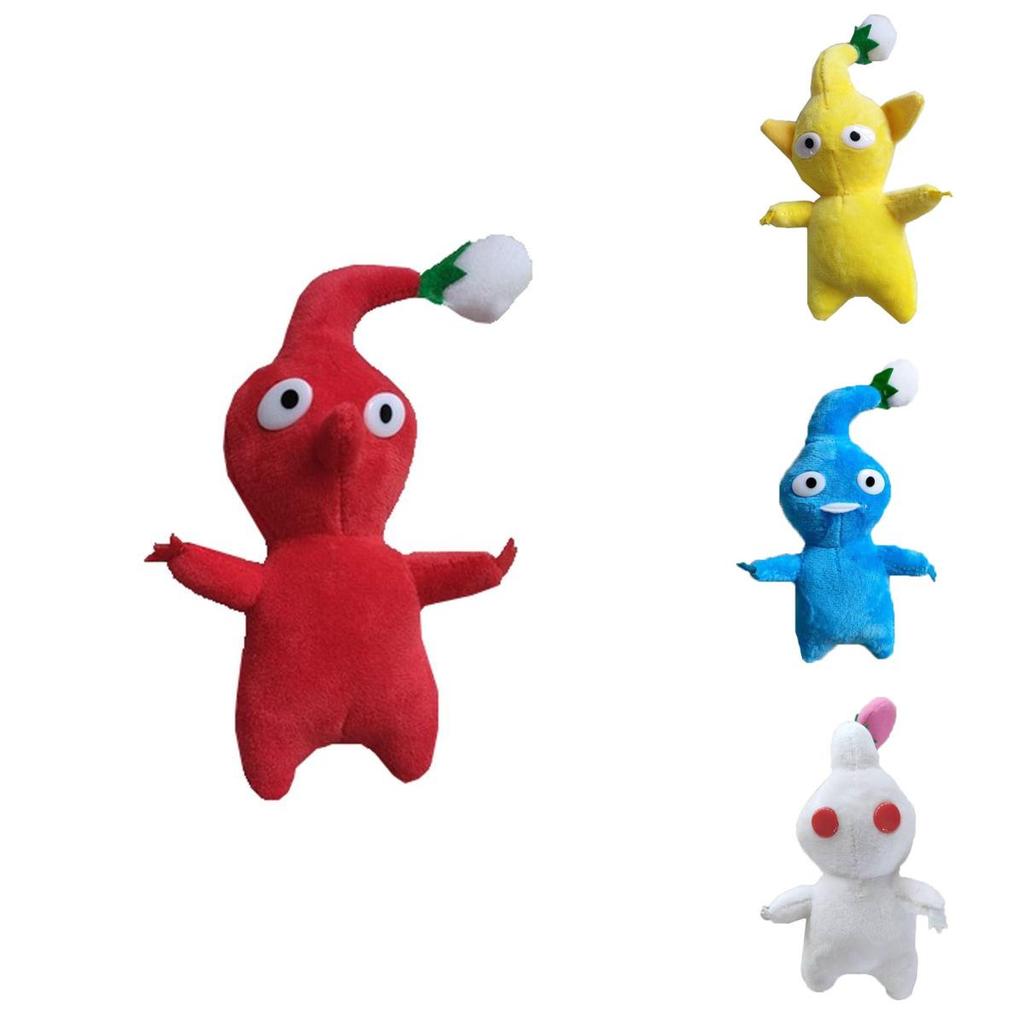 Adorable Game Pikmin Plush Toy For Kids Featuring Soft Stuffed Doll Design