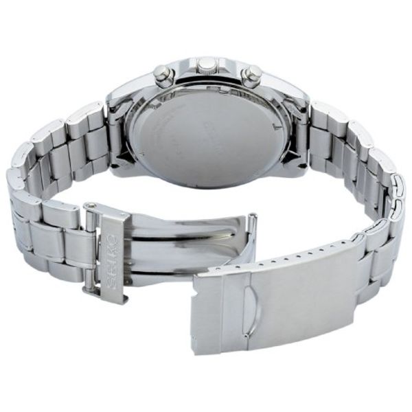 Seiko SND365PC Chronograph 100M Overseas Model Dark Blue Men's Watch NEW