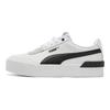 Puma Carina Lift Two-Layer Leather Casual Comfortable Low-Top Sneakers Women Sneakers Black White Gray 373031-16