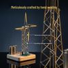 Drehbare Kupferdraht-Windmühlenleuchte: DIY Industrieller Eisenturm Kreative Lampe