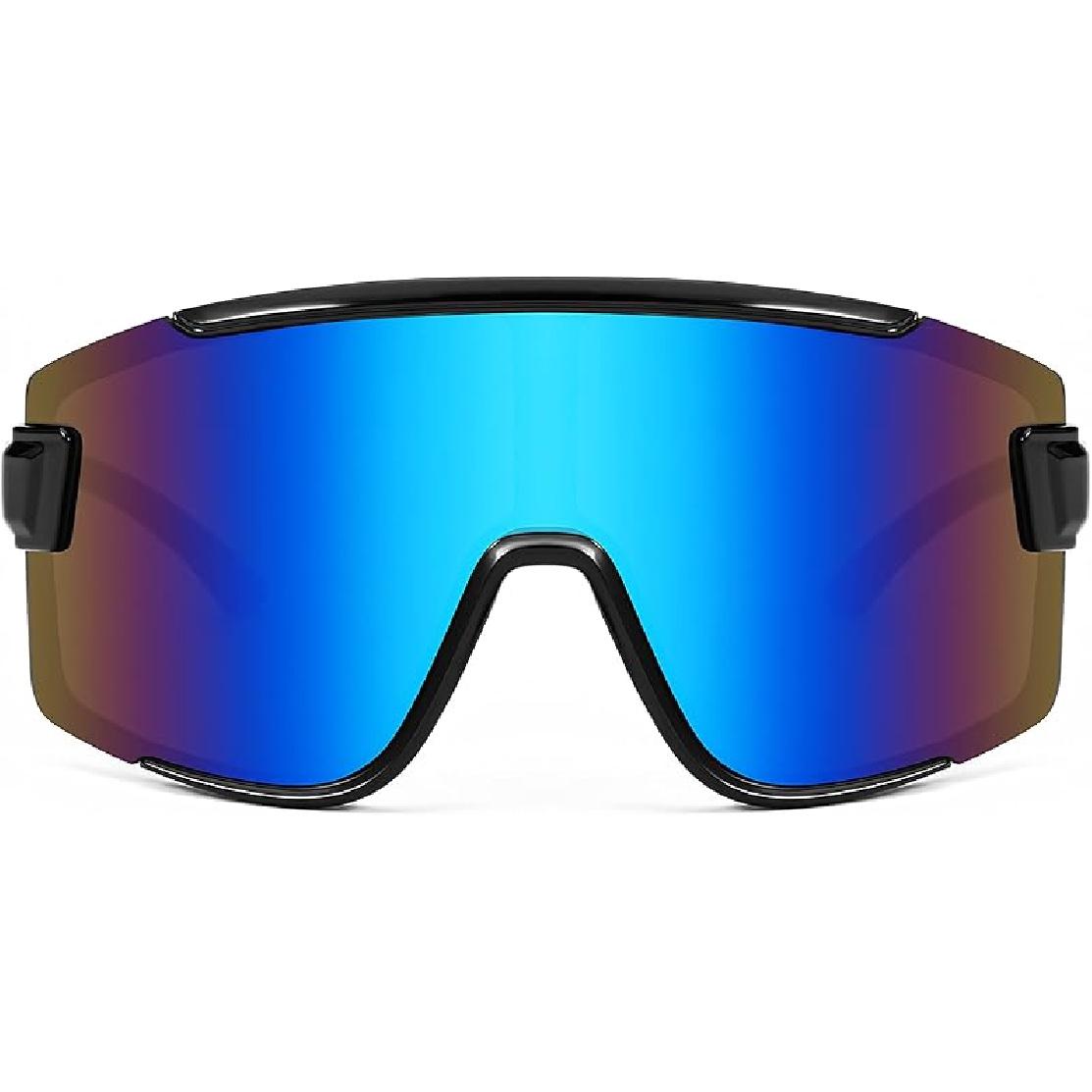 FEISEDY Cycling Glasses Men Women Sport Sunglasses 80s ski Goggles Driving Fishing Biking Sunglasses UV Protection B2944 168 Millimeters