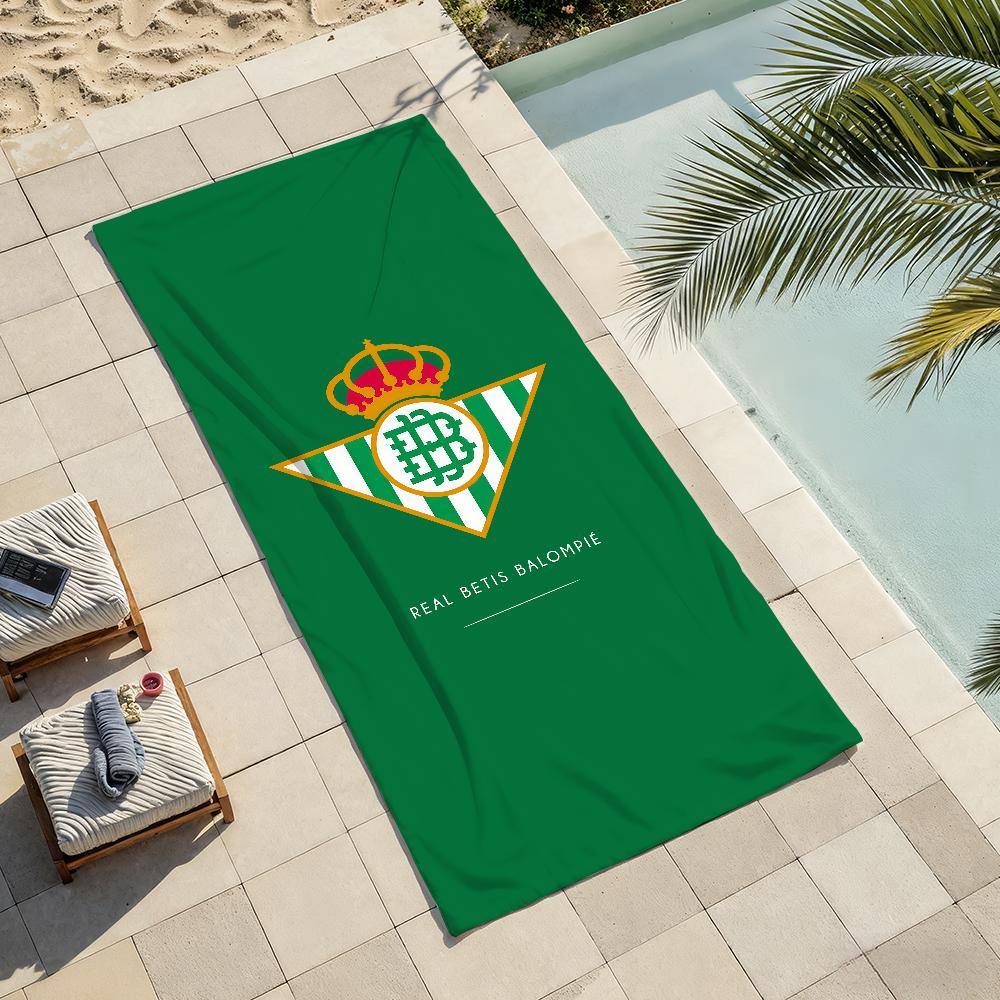 Team R-Real B-Betis ball Towel Drying Bath Towel Applicable To Light Swimming Camping Yoga Beach Out Balompie