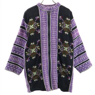 OLD 90s Reversible Jacket Black X Purple System Women Used
