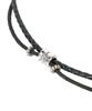 Noise [Handmade] Vintage Layered Leather Necklace - Black