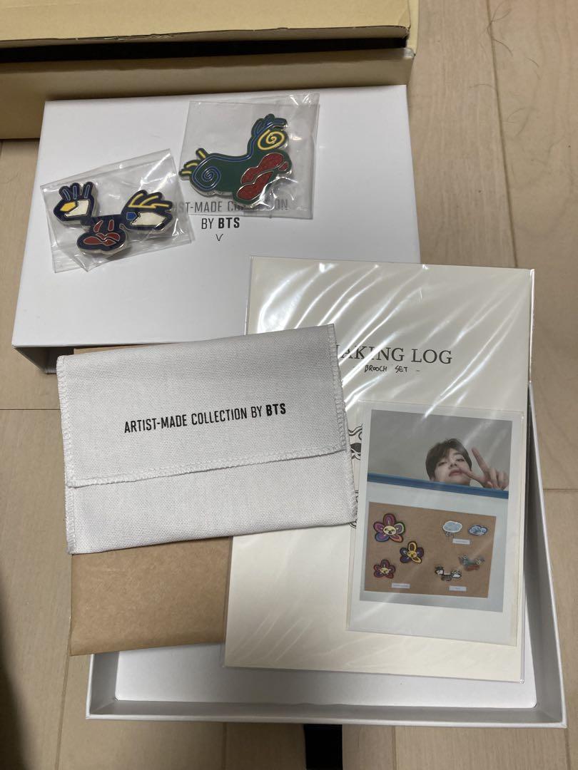 

[USED] BTS V Tae Artist Made Brooch Face