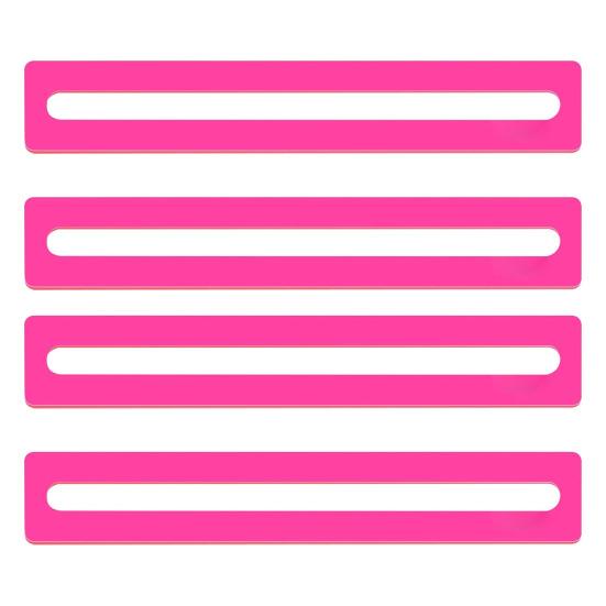 Mahjong Line Finder Translucent Ruler for Mahjong Cards Bright Mah Jong Rules Reader And Strategy Guide for Enthusiasts Beginners