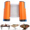 Retractable Table Tennis Net Practical Portable Pingpong Mesh Rack for Indoor Outdoor Game