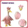 Porch Goose Funny Halloween Yard Bathrobe - Autumn/Winter Velvet Holiday Style