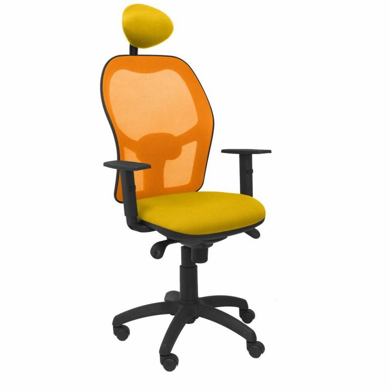 P&C-Office Chair with Headboard Jorquera P&C ALI100C Yellow