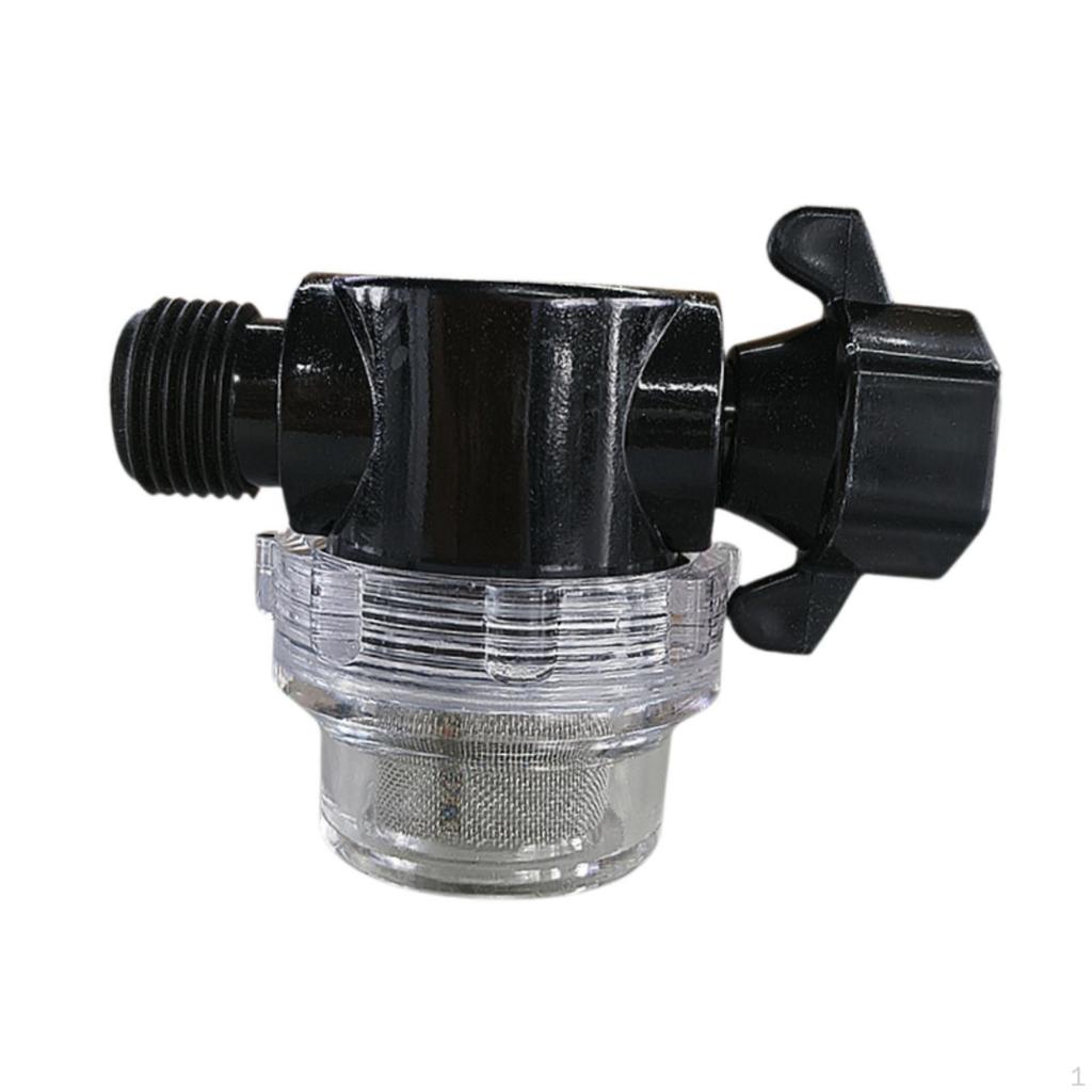 RV Water Pump , Clear Design Twist On Sprayer for Marine, Boat,