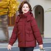 Yonghua 2025 Women's Warm Hooded Padded Jacket